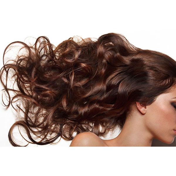 brunette nano ring hair extensions